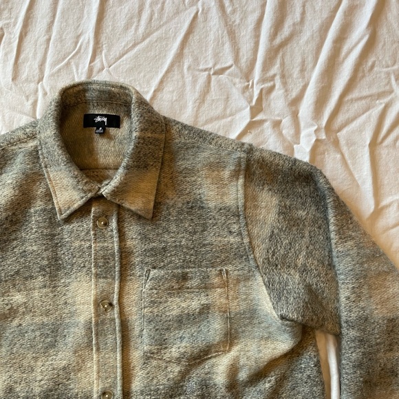 Stussy Knit Button-up - Small - Picture 2 of 8